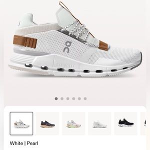 On cloud white pearl women’s cloudnovas